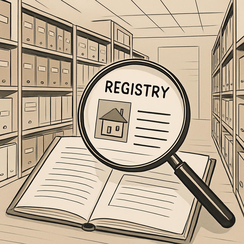 O registro e uma livraria postradeada.